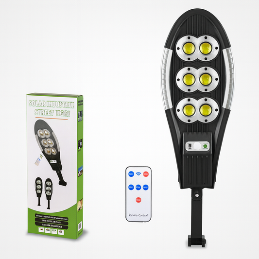 Ghani™Waterproof Solar Street Light with Motion Sensor & Remote | Outdoor COB LED Garden Wall Lamp