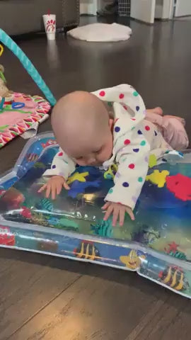Ghani™Inflatable Baby Tummy Time Water Play Mat – Premium Sensory Toy for Infants & Toddlers (0–3 Years)