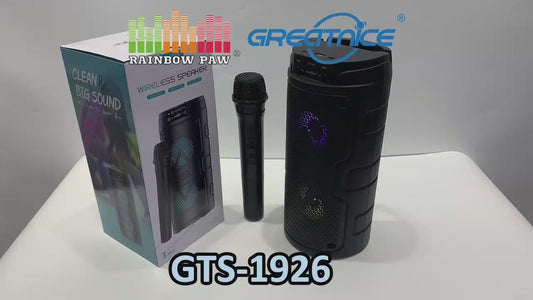 Ghani™GTS-2129 RGB Portable Bluetooth Speaker – Powerful Bass & Multifunctional Outdoor Sound System